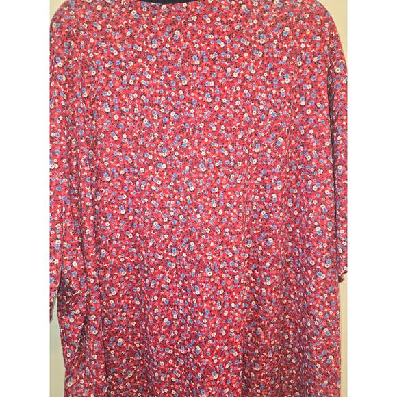 Walter Hagen Red Floral Polo Size 3x NWT - Picture 6 of 8